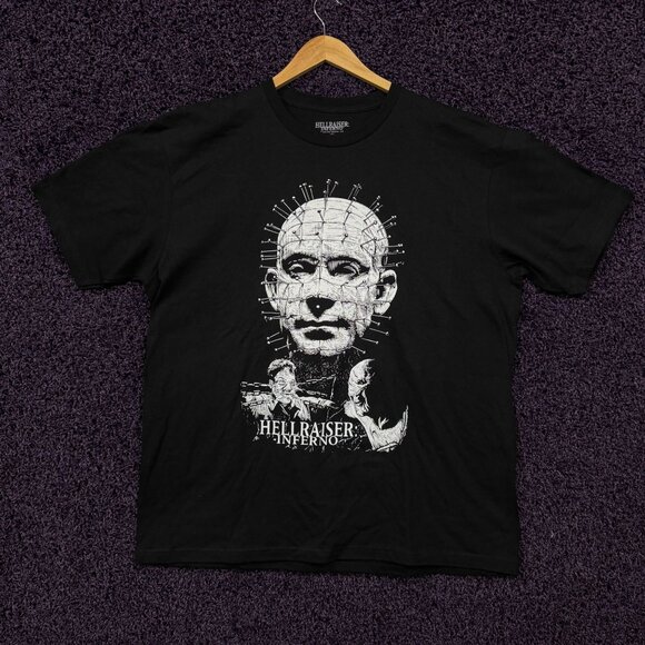 Hellraiser Pin Head Welcome To Hell tshirt size extra large - Picture 1 of 4